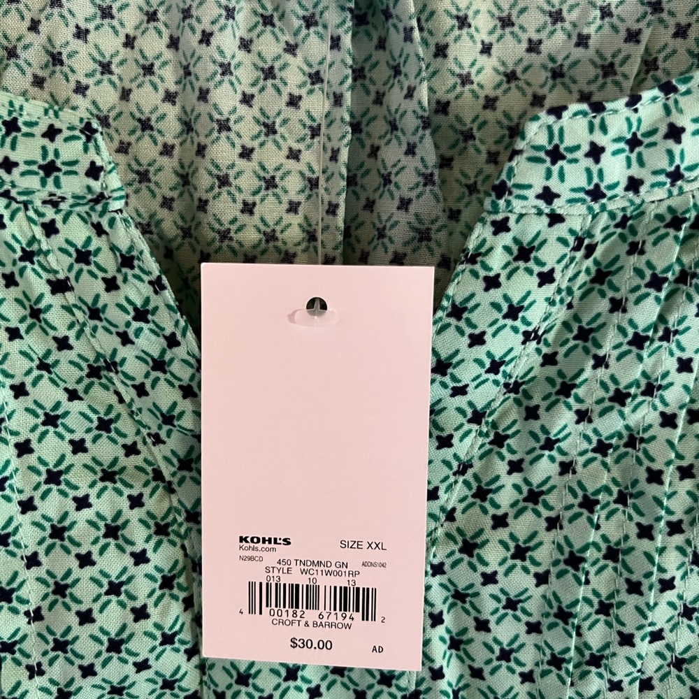 Mint color tank - Picture 3 of 4